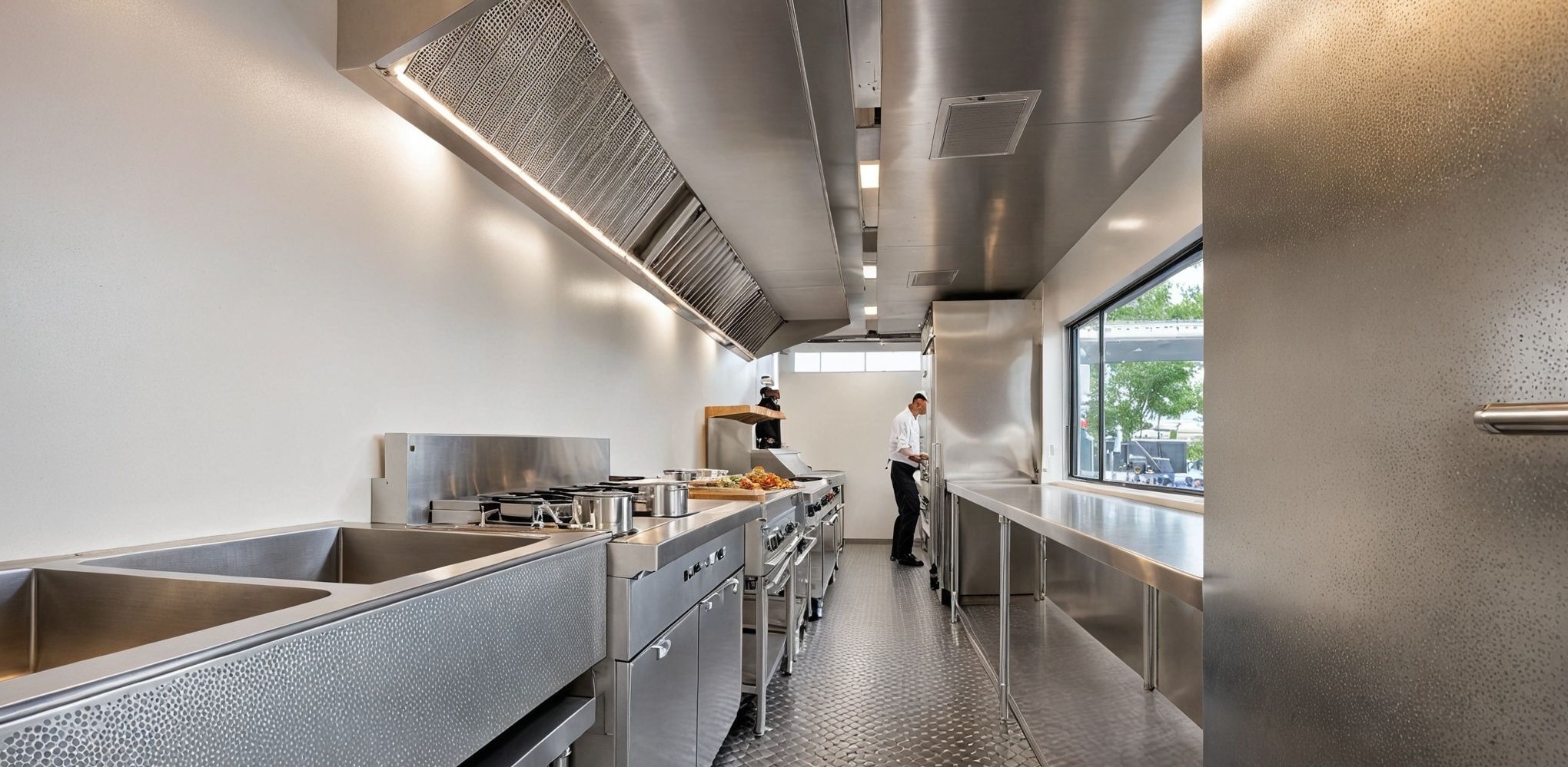 High-End Oven and Cooking Area